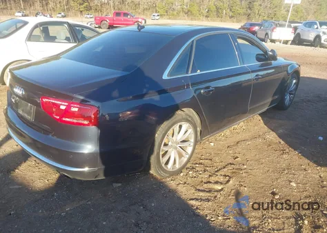 2014 Audi A8 L 3.0T from USA, damaged, VIN WAURGAFD3EN010189